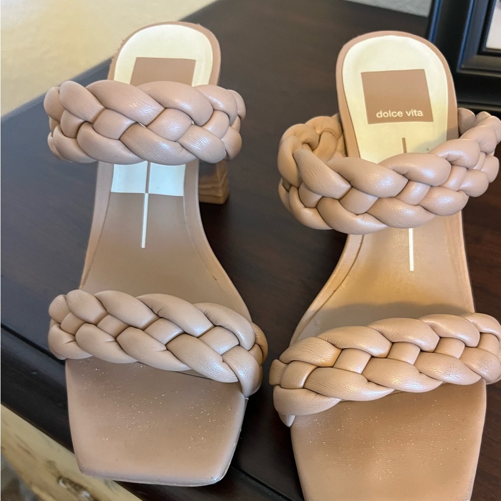 DV popular braided sandal . Size 6